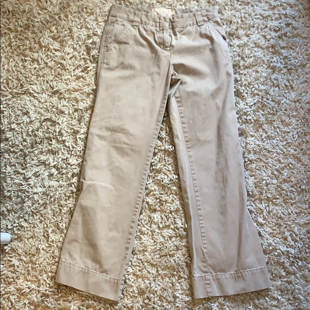 J crew classic twill chino size 4R favorite fit